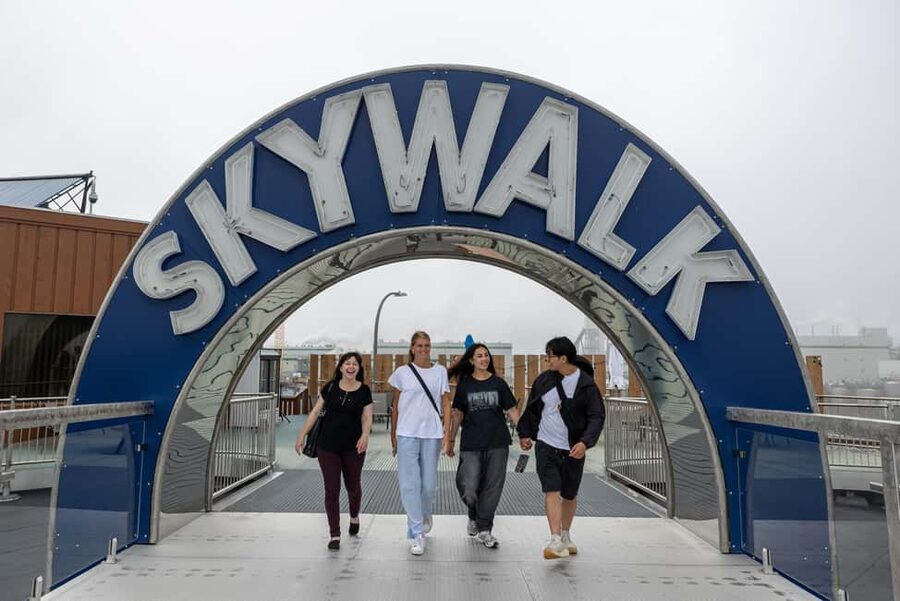 Saint John Driving Tour With Skywalk, Martello Tower & Fort - Carleton Martello Tower and the harbor view