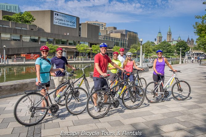 Self-Guided Biking in Ottawa-Gatineau - Starting on Sparks Street near Parliament Hill