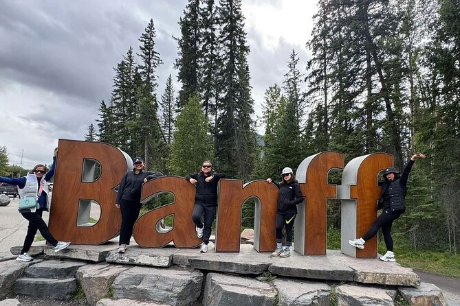 Shared Tour: Lake Louise & Emerald Lake from Canmore/Banff - Banff Avenue: one hour for town and mountain views