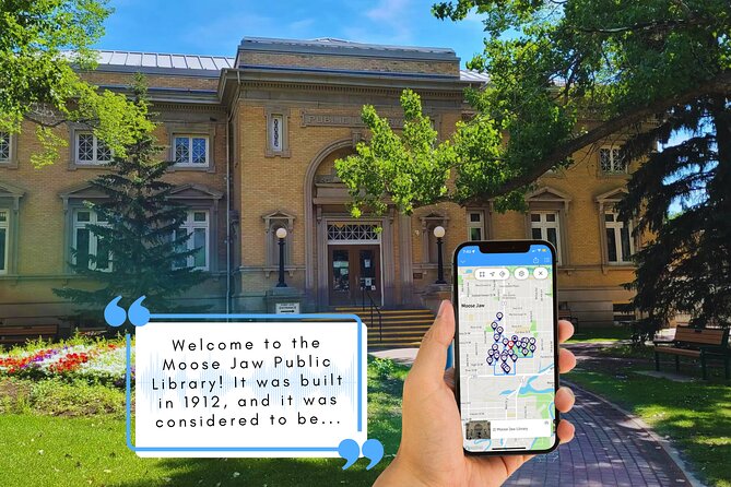Sights of Moose Jaw Smartphone Audio Walking Tour - A low-cost way to meet Moose Jaw