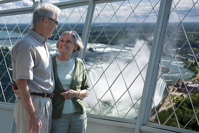 Skylon Tower, Niagara Falls Ontario Observation Deck Admission - Daylight or illuminated falls after dark