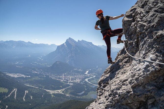 Small Group Banff Skyline Via Ferrata 5-hour Tour - The 55-meter bridge and the biggest nerves