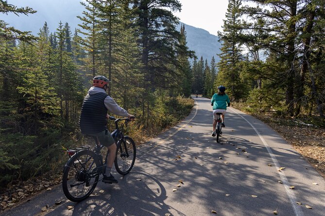 Small Group E-Bike Tour the Banff Local Explorer - Bow Falls, river power close to town