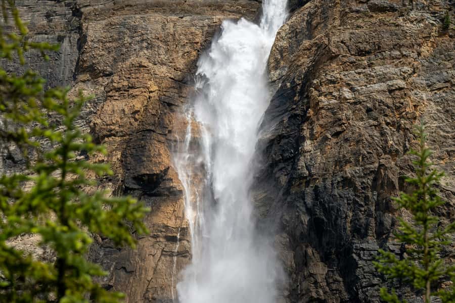 Small Grp: Emerald Lake (Optional Canoe) & Takakkaw Falls - Takakkaw Falls and the final payoff