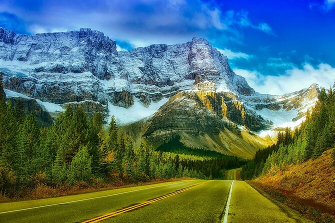 Smartphone Audio Driving Tour between Banff and Calgary - Banff National Park, told from the highway
