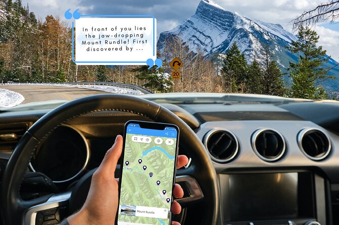 Smartphone Audio Driving Tour between Lake Louise and Calgary - A flexible audio guide for one of Alberta’s great drives
