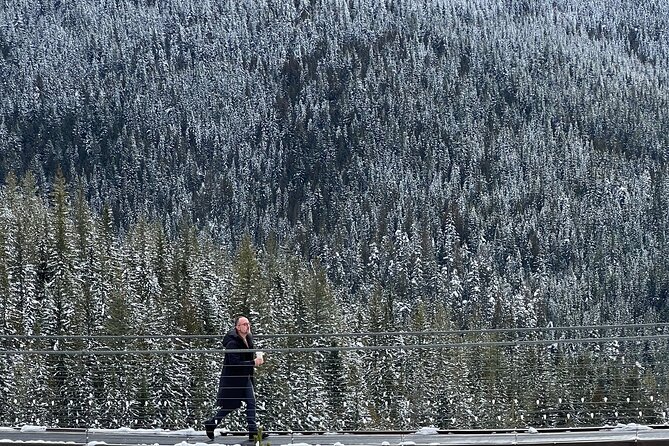 Snowshoeing At The Top Of The Sea To Sky Gondola - Snowshoeing through the summit trails