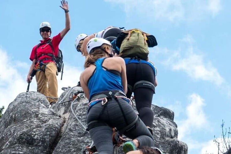 Squamish: Via Ferrata Climbing Adventure - Steel rungs, a catwalk, and glacier-worn granite