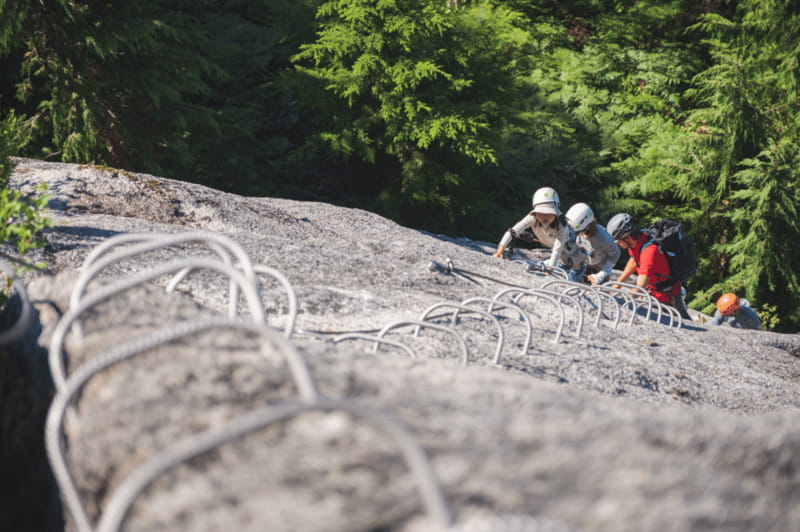 Squamish: Via Ferrata Climbing Adventure - Calm instruction matters more than bravado