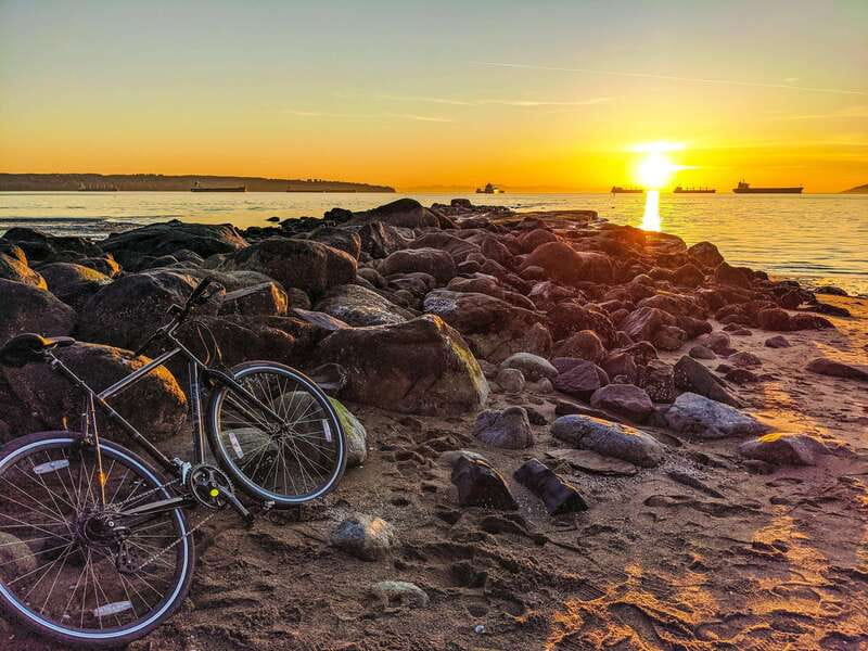 Stanley Park Self Guided Bike Tour - Third Beach, Second Beach, and a possible swim