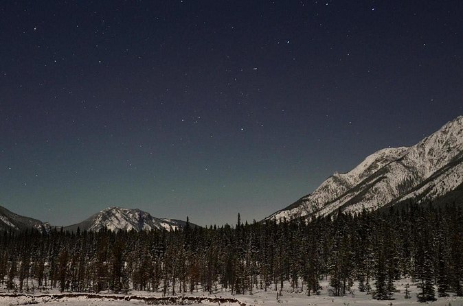 Stargazing Tour - Kananaskis After Dark - Hot drink, cookie, and winter comfort