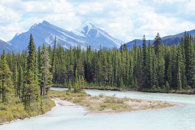 Sunwapta Challenge Whitewater Rafting: Class III Rapids - Jasper’s scenery from the river