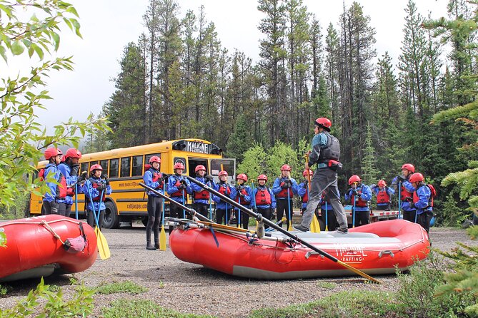 Sunwapta Challenge Whitewater Rafting: Class III Rapids - Gear, clothing, and the awkward changing issue