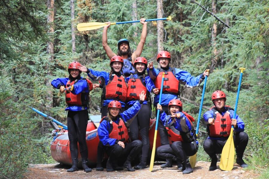 Sunwapta Challenge Whitewater Rafting in Jasper - Ninety minutes on the Sunwapta