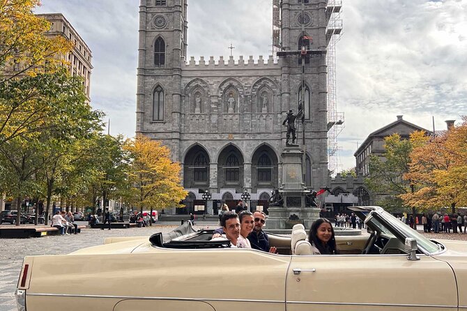 The 1-Hour Convertible Cadillac Old-Montréal History Tour SHARED - Architecture you can actually notice