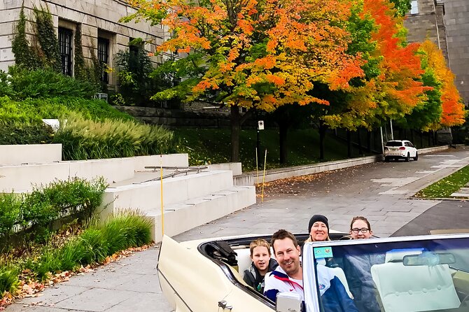 The 1-Hour Convertible Cadillac Old-Montréal History Tour SHARED - Notre-Dame Basilica from the Cadillac