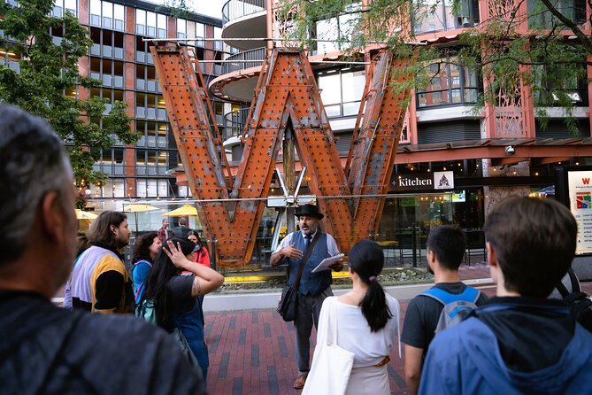 The Forbidden Downtown and Gastown Walking Tour - Finishing near Main Street with a skyline view