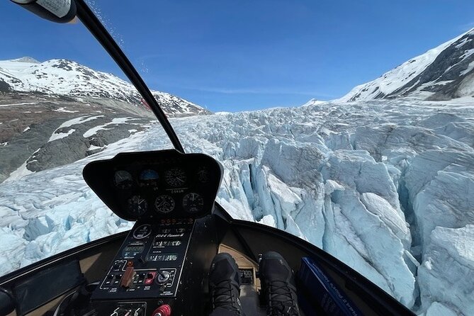 The Glacier Helicopter Sightseeing Tour - A 29-minute tour with reports of a shorter flight