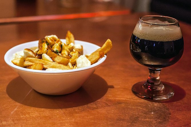 The Montreal Craft Beer Tour / Brewpub Experience - L’amère à boire adds snacks and a second pair of beers