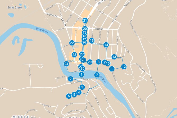 The Sights of Banff: a Smartphone Audio Walking Tour - Starting with Buffalo Nations Museum and Cascade Gardens