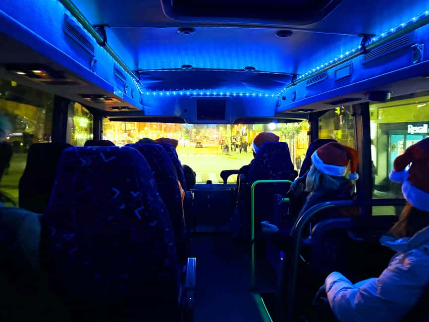 Toronto: Festive Lights Bus Tour - Through the Financial District after dark