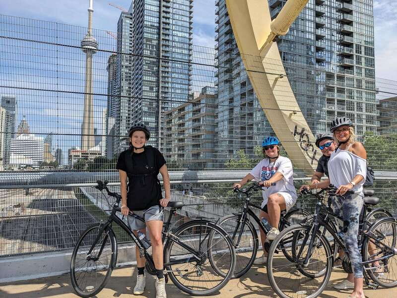Toronto: Heart of Downtown 3.5-Hour Bike Tour - Starting underground at the Dundas meeting point