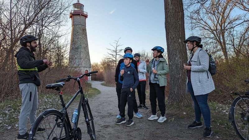 Toronto Islands: Morning or Twilight 3.5-Hour Bike Tour - The first city ride to the ferry