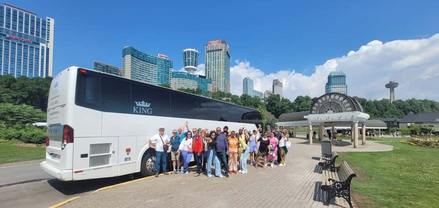 Toronto: Niagara Falls Bus Tour with Maple Tasting and NOTL - The Niagara Whirlpool and seasonal Floral Clock