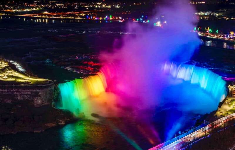 Toronto: Niagara Falls Day & Evening Tour + Top Attractions - The Niagara River stops before the main falls