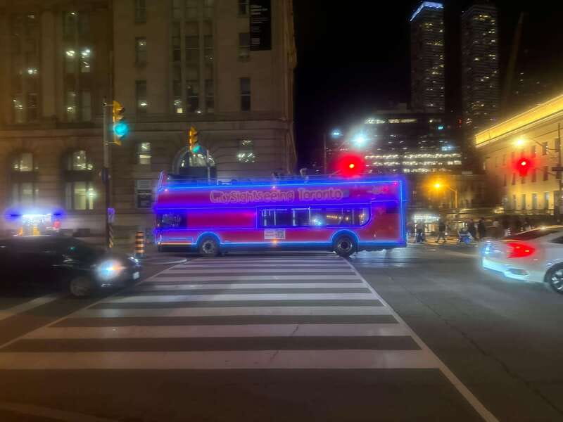 Toronto: Night Sightseeing Tour on a Double-Decker Bus - Chinatown and Old Toronto from the road