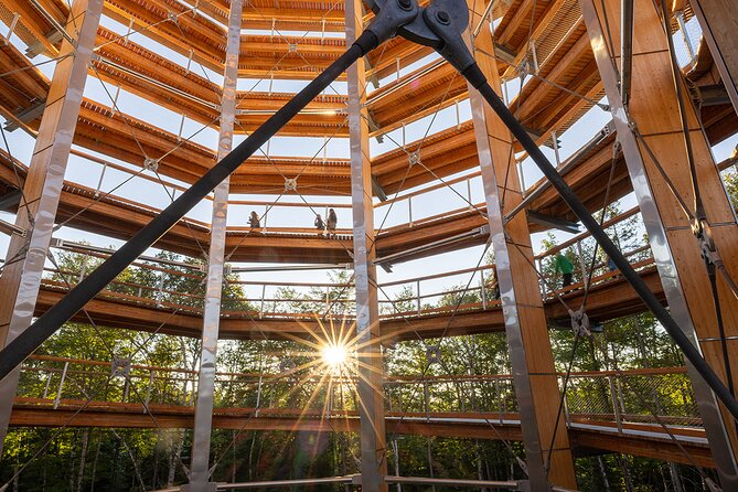 Treetop Observatory and Walk - Climbing 40 metres above the Laurentians