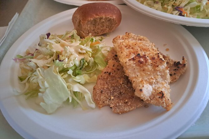 Ultimate Ice Fishing with Lunch - Lunch cooked right on the ice