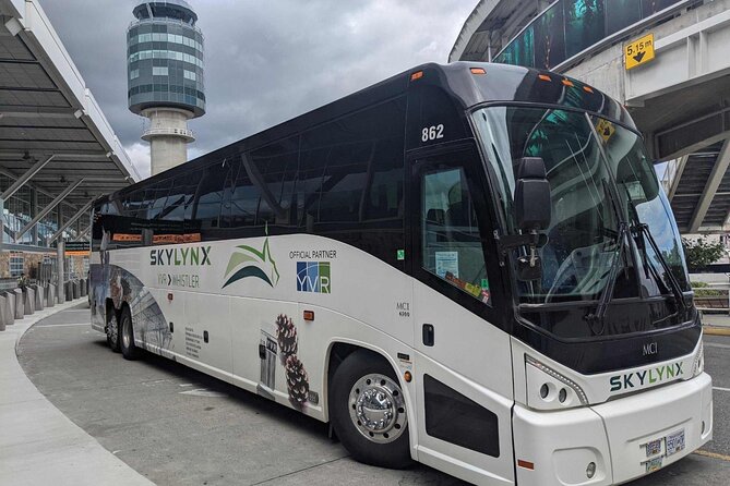 Vancouver Airport to-or-from Whistler or Squamish by Bus (Single trip) - The three-hour ride toward Squamish and Whistler