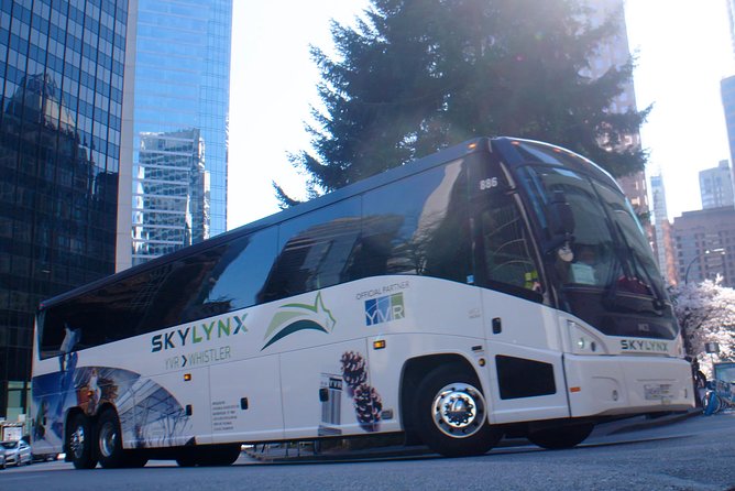 Vancouver Airport to-or-from Whistler or Squamish by Bus (Single trip) - The real value of the $59.08 fare