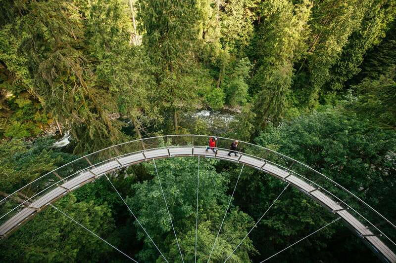 Vancouver: Capilano Suspension Bridge Park Ticket - Cliffwalk puts you against the canyon wall