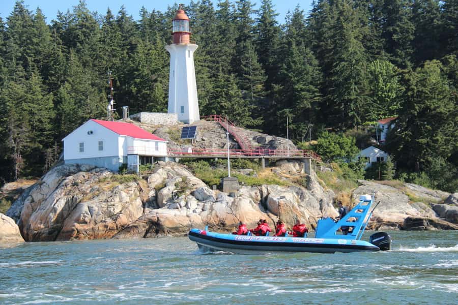 Vancouver: City and Seal Boat Tour - Leaving Granville Island and entering English Bay