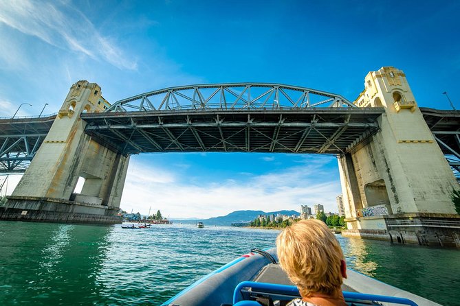 Vancouver City and Seal Colony Scenic Boat Tour - Lions Gate Bridge is the visual centerpiece