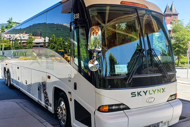 Vancouver City Centre to-or-from Whistler or Squamish (One-way) - Comfort on a full coach