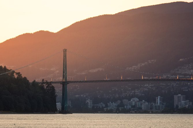 Vancouver Evening Dinner Cruise - The route from Stanley Park to the city lights