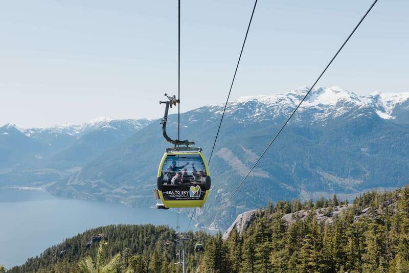Vancouver: Sea to Sky Gondola and Whistler Day Trip - Shannon Falls and the first stretch of mountain scenery