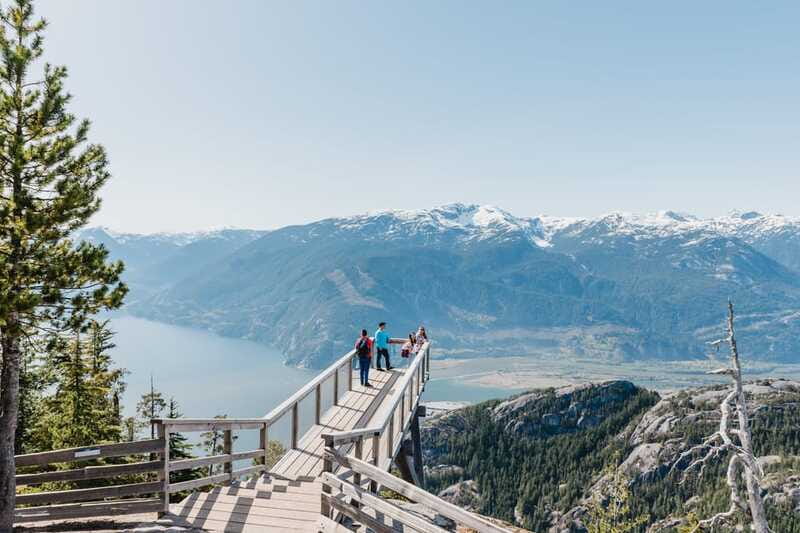 Vancouver: Sea to Sky Gondola and Whistler Day Trip - The Sea to Sky Gondola at 885 meters