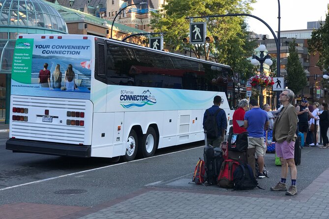 Vancouver to Victoria - Coach Bus Transfer - Riding BC Ferries Without Repacking Your Bags