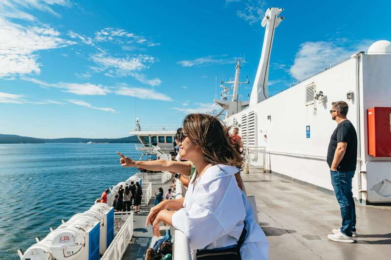 Vancouver: Victoria, Gulf Islands Cruise, & Butchart Gardens - Crossing the Georgia Strait by BC Ferry