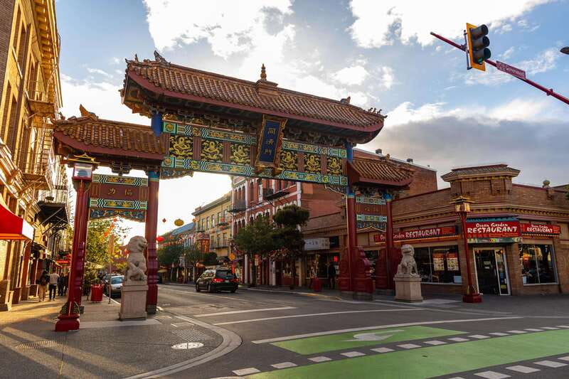 Victoria: City Highlights and Butchart Gardens Tour - Chinatown and the Gate of Harmonious Interest