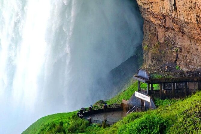 VIP "Adult Only" Tour Package includes the Boat to the Falls - Niagara Whirlpool for a short but useful pause