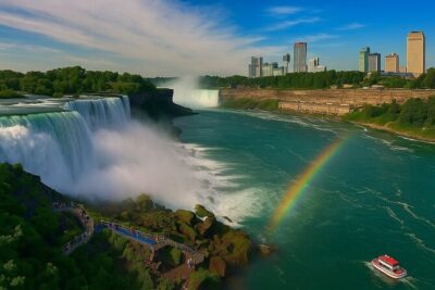 Walking Tour + Boat Ride + Skylon Tower Observation Deck (Canada)