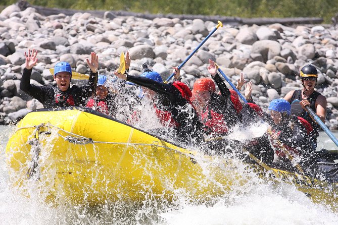 Wet and Wild Elaho Exhilarator Rafting - Riding Devil’s Elbow and the main rapids
