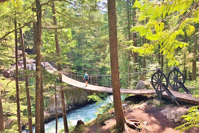 Whistler Train Wreck, Suspension Bridge & Hidden Waterfall Adventure - Graffiti, Rust, and Cedar Trees