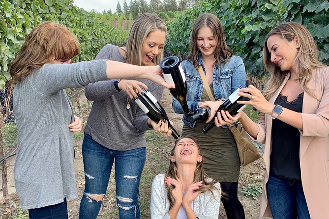 Wine Tour Experience In Lake Country 5 Wineries - Intrigue Wines finishes with an easygoing patio