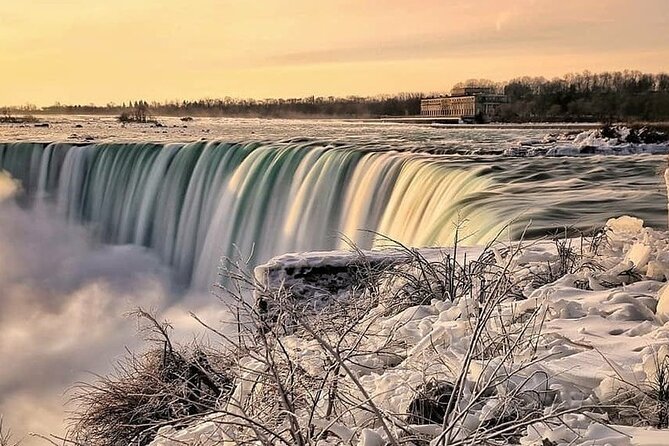 Winter Wonder Tour-A Journey Through the Tunnels Behind the Falls - Going 125 feet down at Journey Behind the Falls